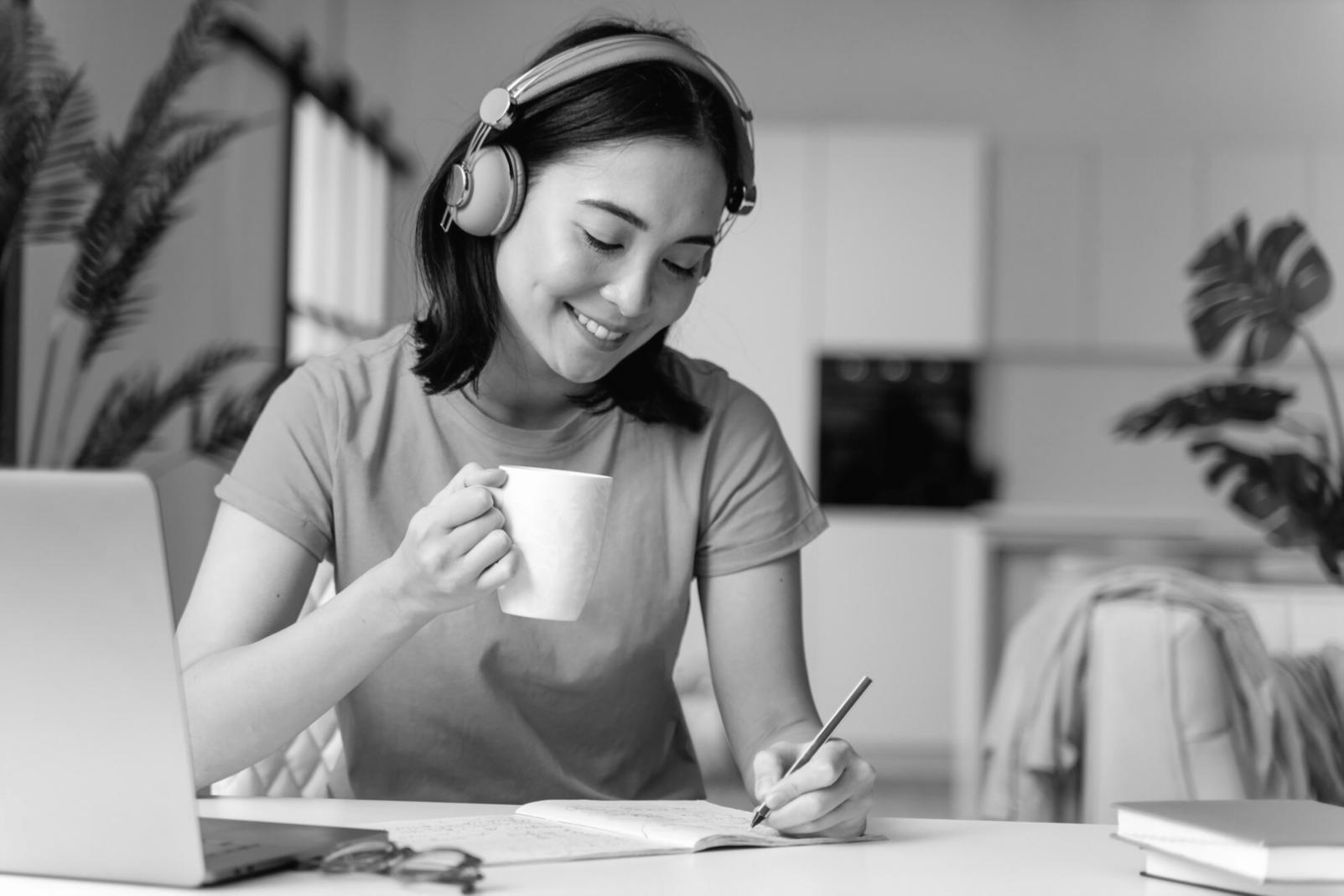 Financial education workshop session with participants reviewing materials